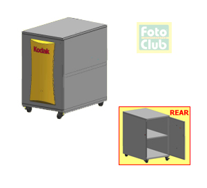 Base Cabinet (U.S.) for Kodak Kiosk 143-8845