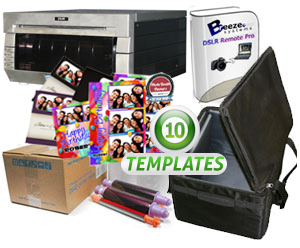 DNP DS40 Dye-Sub Photo Printer w/Breeze Systems Software, Padded Carrying Case and 4x6 Media Box Bundle DS40-Breeze-Case-4x6