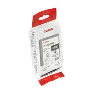 Canon PFI-101MBK Matte Black Ink Tank for the imagePROGRAF iPF5000 Inkjet Printer, 130 ml. 0882B001AA (CAN0882B001AA)