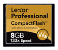 Lexar 8GB 133X Professional CF Card CF8GB133380