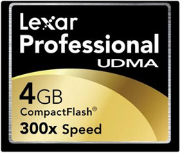 Lexar 4GB Professional UDMA 300X CF Card CF4GB300381