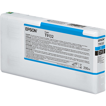 Epson UltraChrome HDX CYAN Ink Cartridge - 200 ml T913200