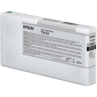 Epson UltraChrome HDX LIGHT LIGHT BLACK Ink Cartridge - 200 ml T913900