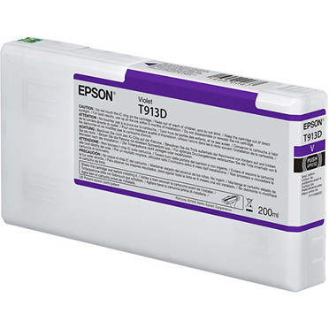 Epson UltraChrome HDX VIOLET Ink Cartridge - 200 ml T913D00