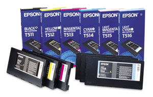 Epson Stylus Pro 10000 &amp; 10600 Archival Ink - Black T511201
