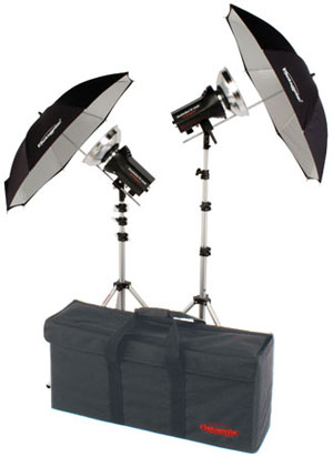 Photogenic StudioMax III Traveling Studio 2 Kit AKC320BK