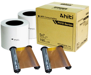 HiTi 5x7 media kit for 510 Photo Printer 87PCF0210B