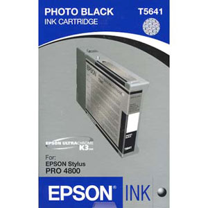 Epson Pro 4880 Ink (110ml) Photo Black T605100