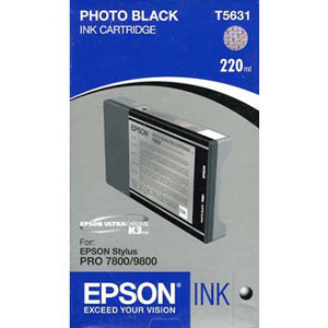 Epson T603100 ink cartridge photo black