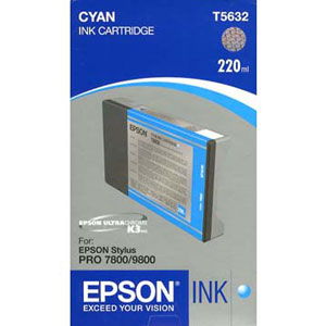 Epson T603200 ink cartridge cyan