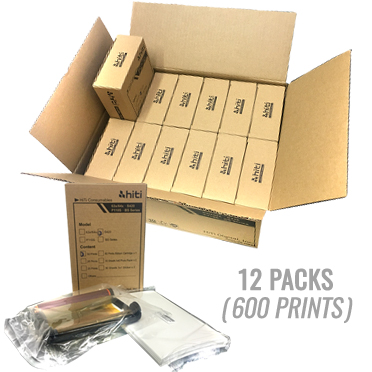 HiTi 4x6" Photo (12 Packs - 50 prints each pack) for the S420 SnapShot Printer - 600 total prints 87.P3411.15XV