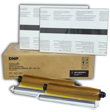 DNP 8x10" Print Media Sheets for DS80DX Printer - 130/260 prints DS80D8X10C