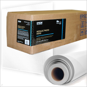 Epson Metallic Photo Paper GLOSSY 16"in x 100'ft Roll S045585