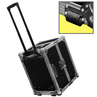 Odyssey Universal Photo Booth Printer Case with Pullout Handle and Wheels - No foam FZHITIP510HW