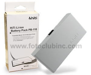 HiTi PB-110 Battery Pack for the P110S Photo Printer 86.PEE01.101