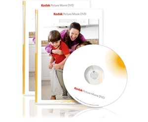 KODAK Picture Movie DVD (25 ct packw/ 25 slim jewel cases) 842-3600 (8423600)