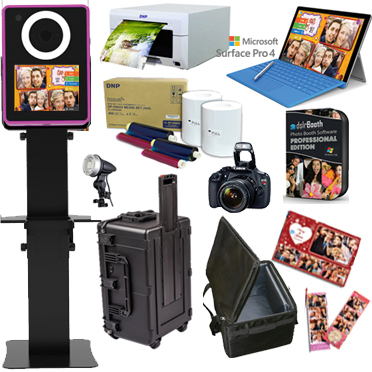 Lumia DNP DS-620A Printer dslrBooth Software Full Photo Booth System - BLACK LumiaPB-620A-BK