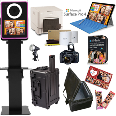 Lumia DNP RX1HS Printer dslrBooth Software Full Photo Booth System - BLACK LumiaPB-RX1HS-BK