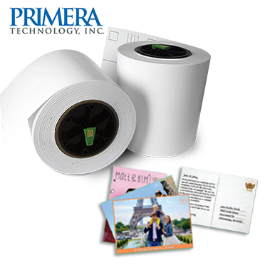 Impressa IP60 6” POSTCARD MATERIAL Photo Paper, 175 feet per roll, 2 Rolls - 1000 prints 057356