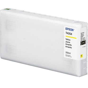 Epson SureLab D870 UltraChrome D6r-S YELLOW Ink Cartridge - 200 ml T43S420