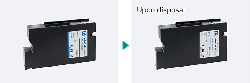 DX100 ink cartridge comparison image