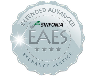 Sinfonia CE1 Year-2 Extended Advanced exchange Service (2 yr or 20K prints) S6245ADVEXG