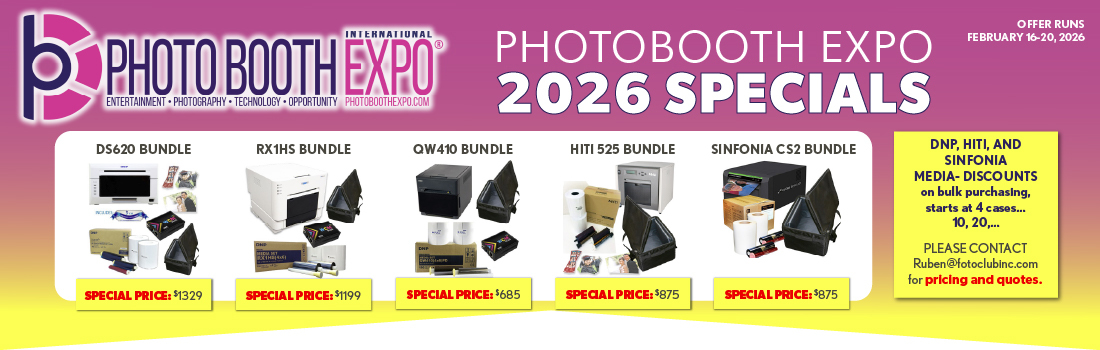 Photobooth Expo 2026 Specials