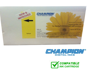 Champion Mydoprint 29 Inkjet Cartridge for Noritsu D701/D703/D1005/Green/Green II - Yellow 500ml 29-YE-P4