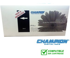 Champion Mydoprint 29 Inkjet Cartridge for Noritsu D701/D703/D1005/Green/Green II - Photo Black 500ml 29-PB-P1