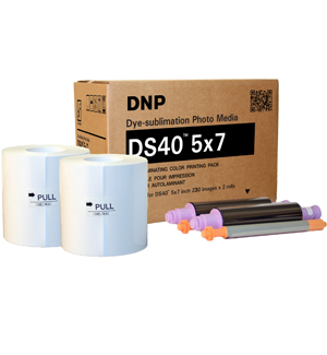 Sony UP-CX1 and DNP DS-SL10 Printers. 344 Total Prints 2UPC-C15 Print Pack for The Sony SnapLab Photo Printer - 5x7 Media kit for Sony Snaplab UP-CR10L 