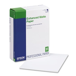 Epson Enhanced Matte Paper 13"in x 19"in (100 Sheets) S041605