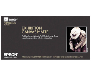 Epson Exhibition Canvas Matte 17" x 22' Sheets S045261
