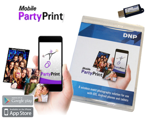 Mobile Party Print Software and Dongle by DNP 850-6677