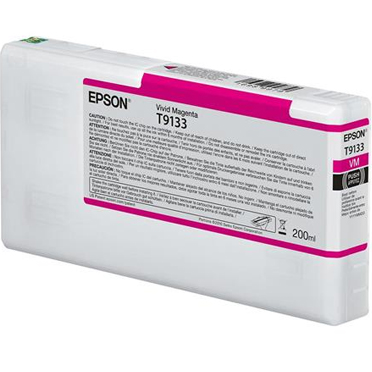 Epson UltraChrome HDX VIVID MAGENTA Ink Cartridge - 200 ml T913300