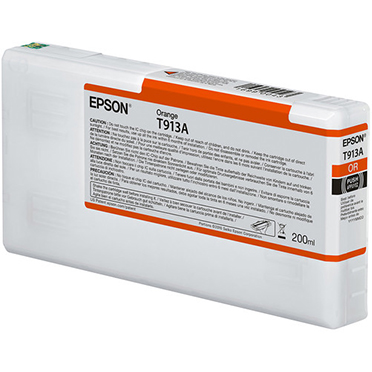 Epson UltraChrome HDX ORANGE Ink Cartridge - 200 ml T913A00