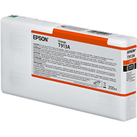 Epson UltraChrome HDX ORANGE Ink Cartridge - 200 ml T913A00