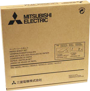 Mitsubishi 8x12 Glossy Print Kit - 50 sheets CK-3020LL4P