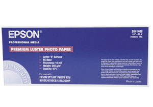 Epson Premium Luster Photo Paper Roll S041408 - FotoClub Inc