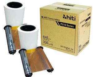 HiTi 4x6 media kit for 510 Photo Printers 87PBE0210B