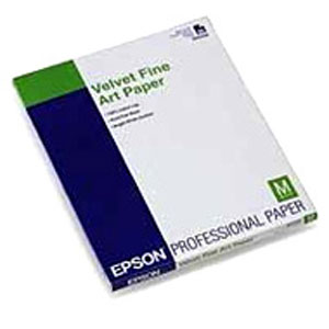 Epson Velvet Fine Art Paper 13in x 19in (20 sh) S041637