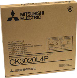 Mitsubishi 8"x10" Glossy Printer Media CK3020L4P - 50 Sheets CK-3020L4P