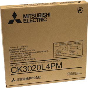 Mitsubishi 8"x10"Matte Printer Media CK-3020L4PM - 50 Sheets CK-3020L4PM