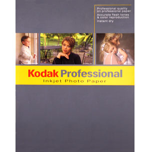 KODAK INKJET PAPER (LUSTRE) 8.5in x 11in 50 sheets 8023343