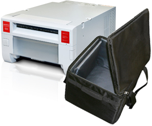 Mitsubishi CPK60DWS Printer & Printer Carrying Case Bundle MB-CPK60S-CASE