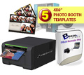 Sinfonia Color Stream CS2 Digital Photo Printer, Breeze Systems Photo Booth Software and Five Template Bundle CS2-Breeze-5TEMP