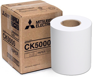 Mitsubishi One Paper Roll - 250 8x12" prints or 300 8x10" prints CK5000