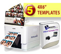 DNP RX1 Digital Photo Printer, Breeze Systems Photo Booth Software and Five Template Bundle DSRX1-Breeze-5TEMP