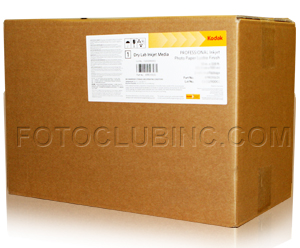 Kodak Professional Dry Lab Inkjet Photo Paper, Lustre DL 8"in x 328'ft (2 Rolls) - 10 mil, 255g with a 3" Core KPRO8LDL