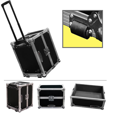 Odyssey Universal Photo Booth Printer Case with Pullout Handle and Wheels - No foam FZHITIP510HW