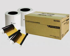 Two Boxes Of HiTi 4x6 Media For Hiti P525L And Hiti P520L Printers Paper Ribbon Kit Total 2000 Prints Comes Free Samples Photo Folders Eventprinters